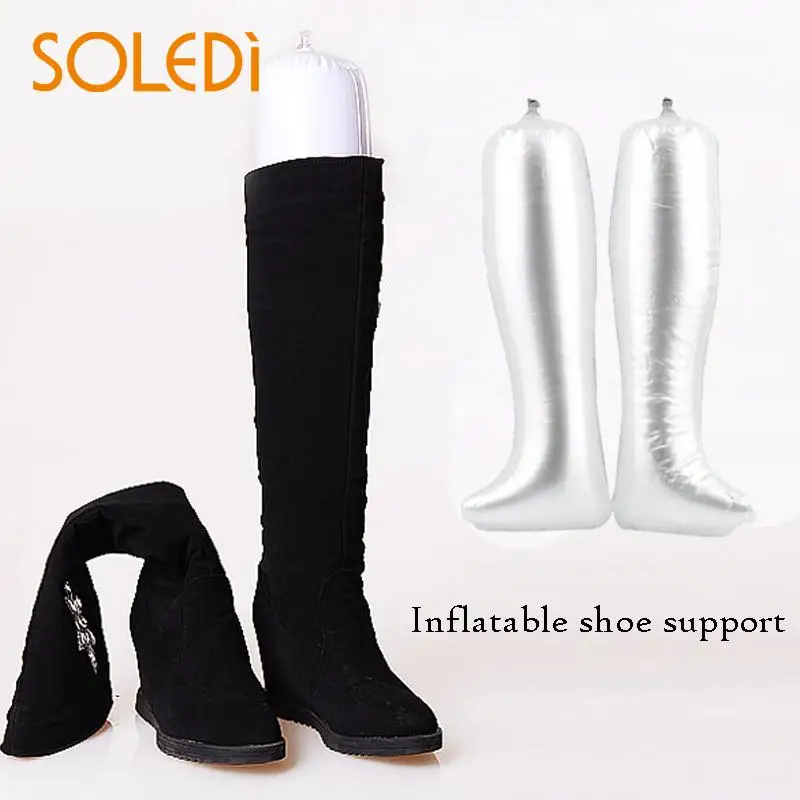 1 пара креативная надувная подставка для обуви из ПВХ удобная обувь