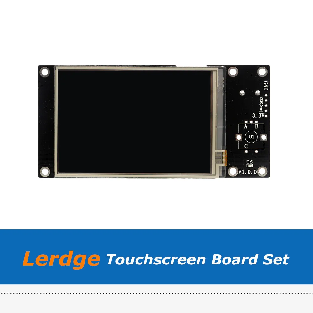 Новый 3 5 дюймов 32bit Lerdge X сенсорный Экран доска набор для Delta Corexy XYZ 3D принтеры с 4 шт.