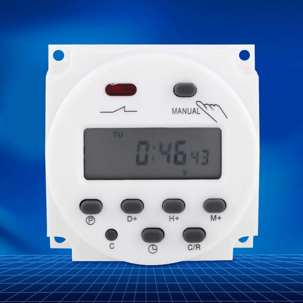 CN101A 24V-220V LCD Digital Weekly Programmable Power Timer Time Relay Switch im | Обустройство дома