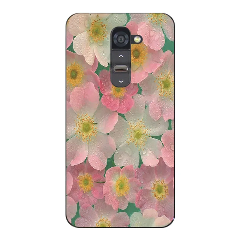 ZX09 For LG G2 Cases Printing flower cats tiger silicone Phone Bag Case For LG Optimus G2 G 2 D802 D805 D801 Cover Stand Card Holder - Цвет: ZX09