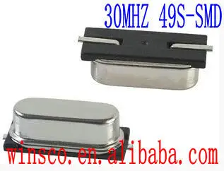 30 МГц 100% новый кристалл осциллятор HC49S SMD|smd 100|smd oscillatorsmd crystal |