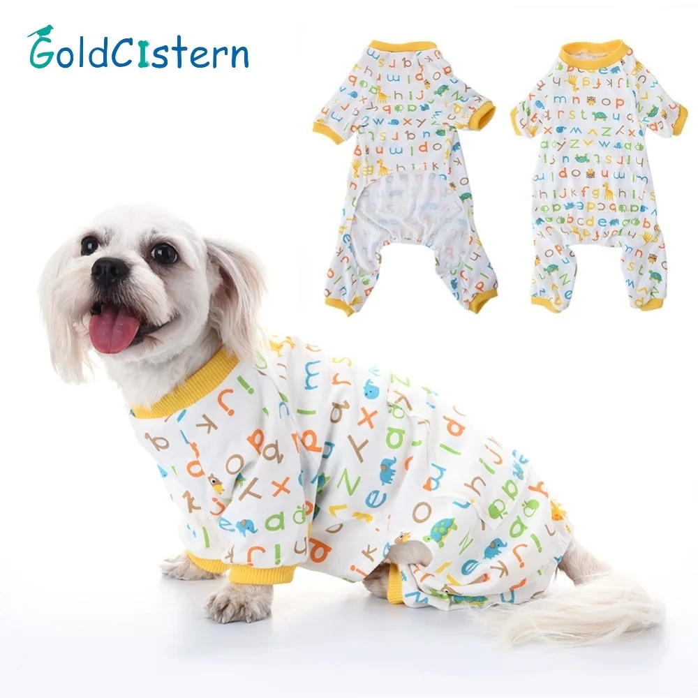 Кота собаки любимчика с надписью хлопковые пижамы для отдыха и Прочный