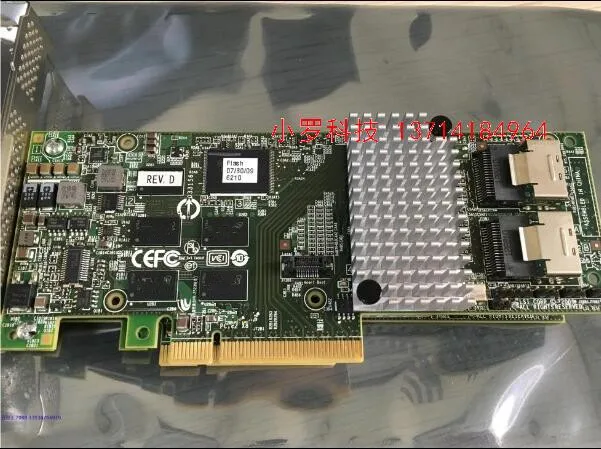 

Low-Power SATA/SAS 9261-8i 6Gb/s PCI-Express 2.0 512MB Onboard Memory RAID Controller Card