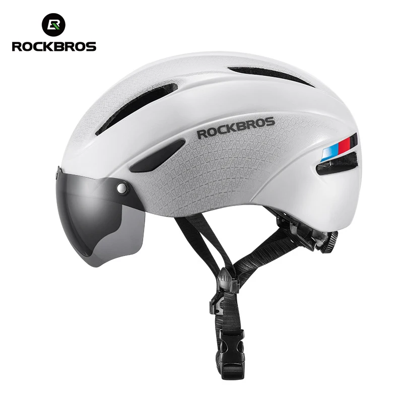 Велосипедный шлем ROCKBROS ультралегкий дышащий удобный с магнитной пряжкой для
