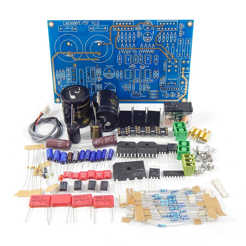 DC servo версия LM3886 2.0CH усилитель мощности платы наборы CG версия