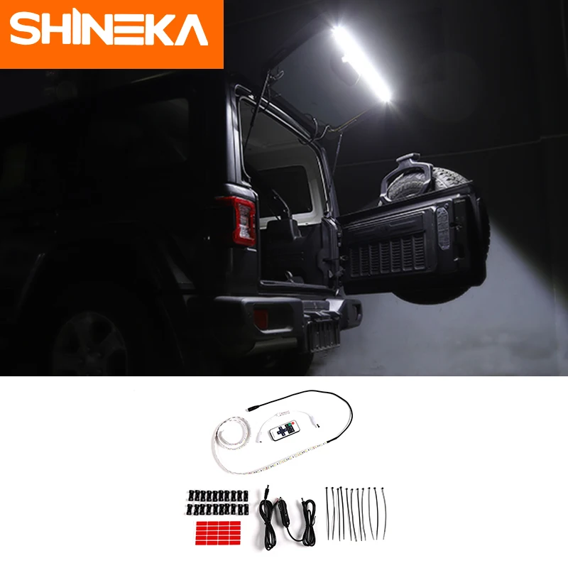 SHINEKA для Jeep Wrangler TJ JK JL подвесной светильник задний фонарь s задние фары