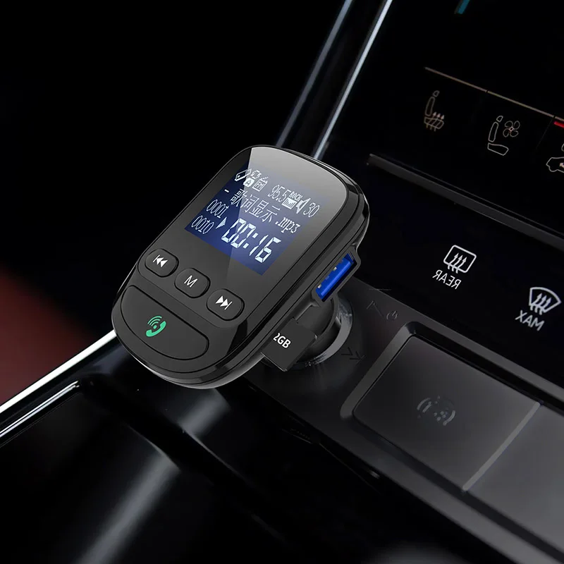 Беспроводной fm-передатчик JaJaBor Bluetooth Carkit 5 0 стерео A2DP воспроизведение музыки
