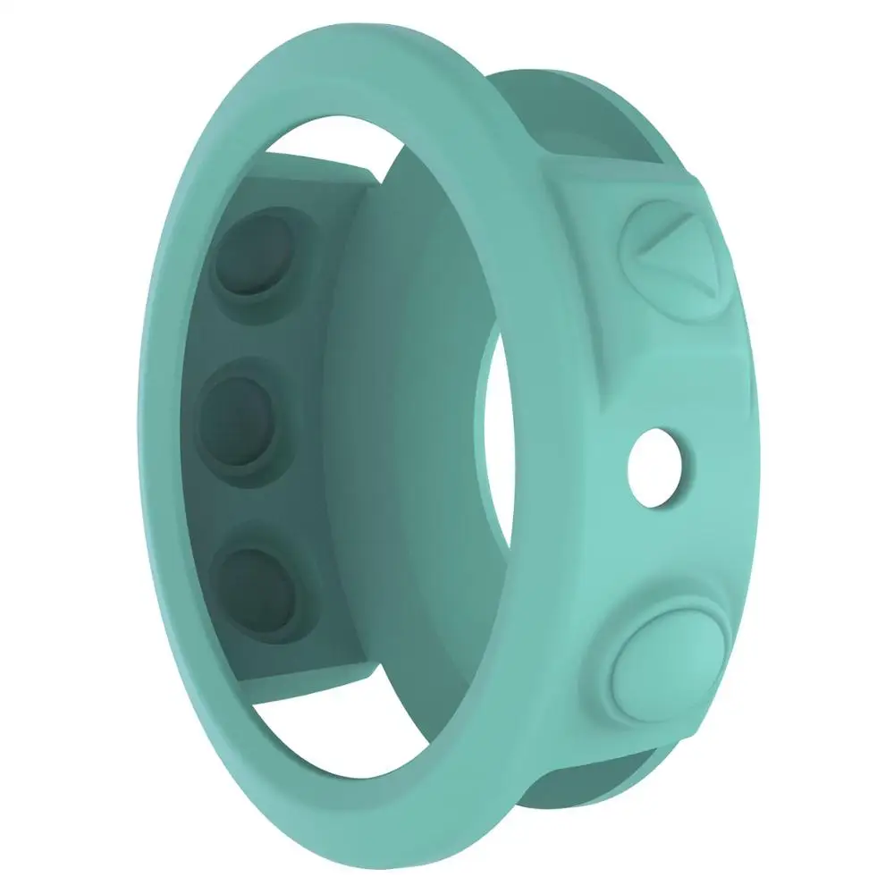 Mint green Высококачественный силиконовый защитный чехол для Garmin Fenix 5S браслет Защитный Браслет для Garmin Fenix5S Plus Смарт-часы - Цвет: Mint green