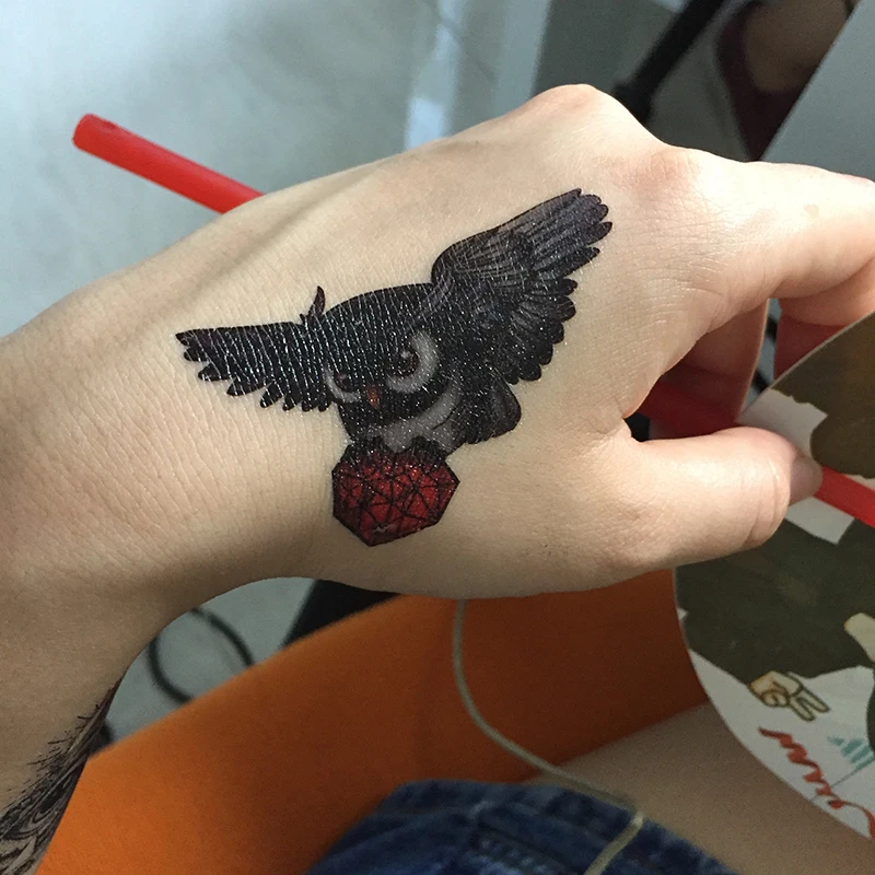Прохладный Орел татуировки для Для мужчин женщин Водонепроницаемый Временные