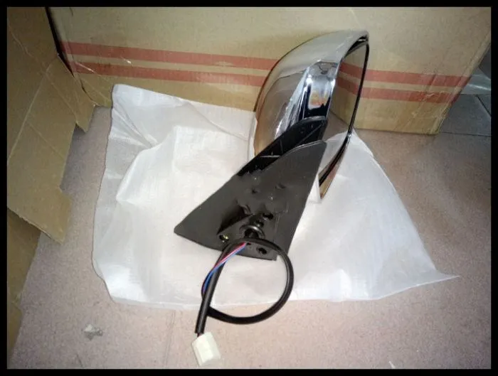 

Osmrk Car Side Rear View Mirror with electric+adjust lens for Toyota land cruiser prado 3400 VZJ95 1997-2002