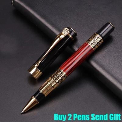 Roller Pen No Box Duke D2 перьевая ручка офисная, деловая Исполнительный роскошные подарочные ручки может гравировать купить 2 ручки отправить подарок - Цвет: Roller Pen No Box
