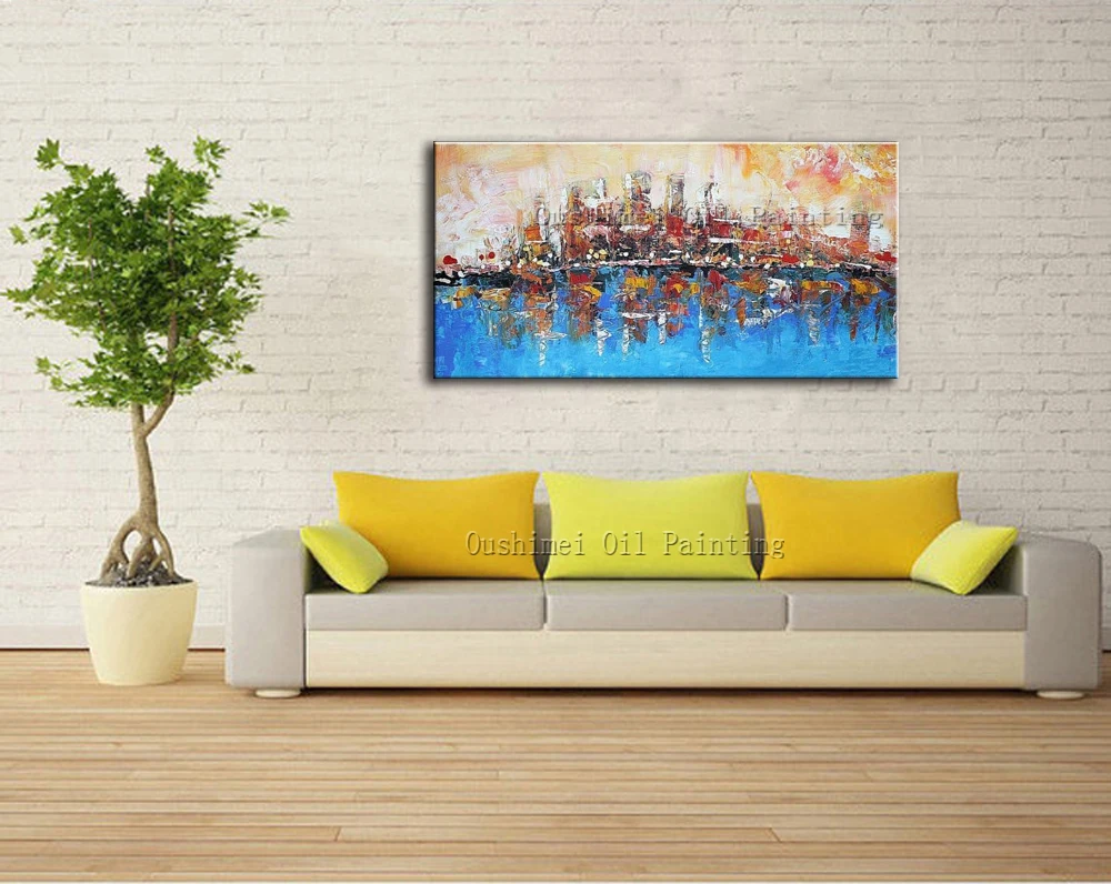 Первоклассный художник 100% ручная работа Высокое качество Современный