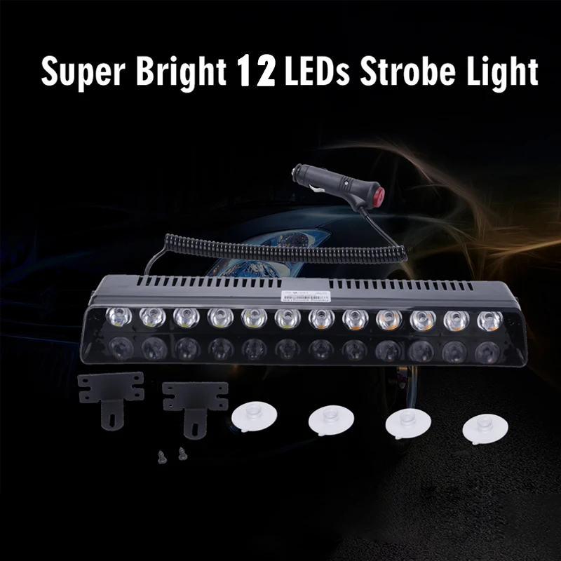 Стробоскоп светильник охранной сигнализации Предупреждение светодиодный лампы