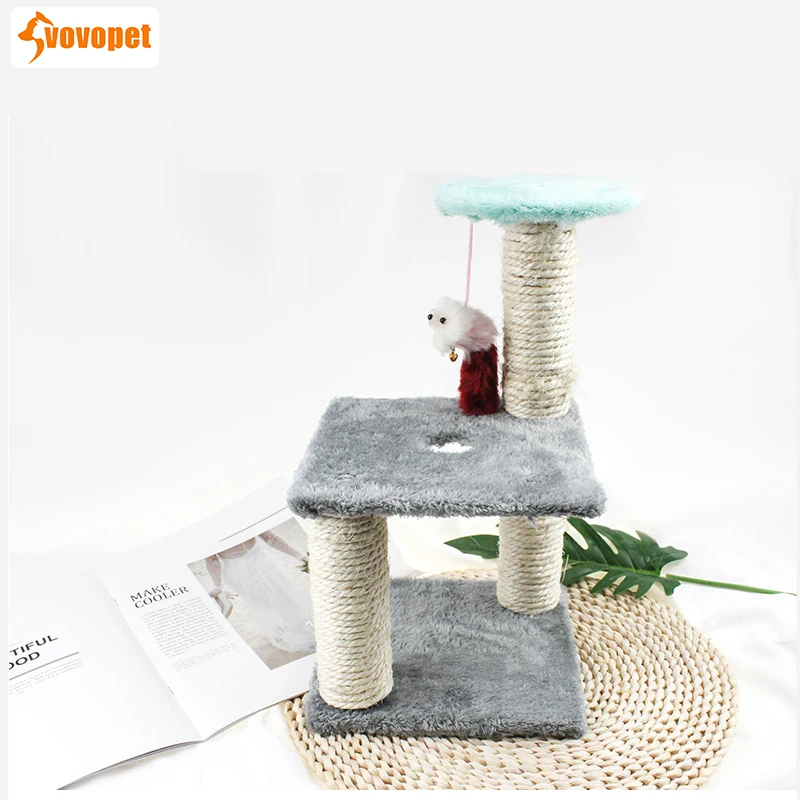 VOVOPET игровой комплекс для кошек дом сизалевая веревка средних собак восхождение