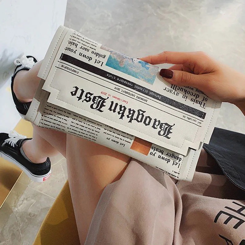 Женская сумка через плечо для газет женская кожаная повседневная клатч женские