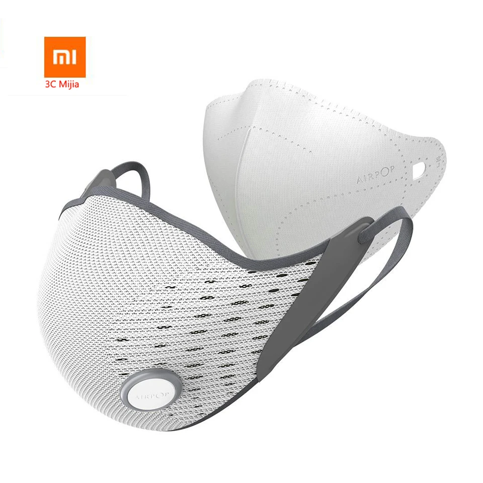 Xiaomi Youpin AirPOP активная маска против загрязнения противотуманные маски дымчатый скутер мотоциклетная маска для лица фильтрационная защитная маска