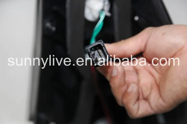 Для TOYOTA Prado FJ120 светодиодный задний фонарь черный LF