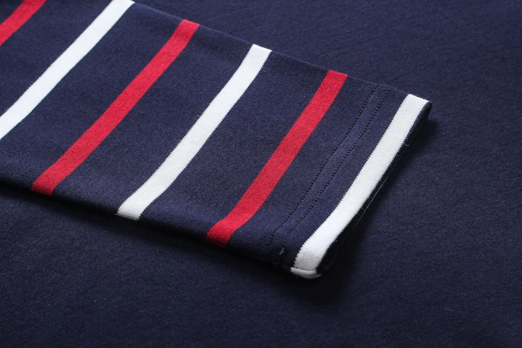 

TACE&SHARK T-Shirt men 2018 new arrival o neck commerce comfort solid color embroidery pattern high quality free shipping