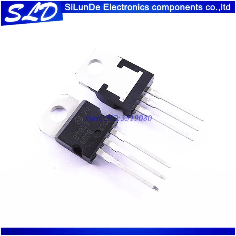 

Free Shipping 50pcs/lot BTB16-600B TO-220 BTB16-600 TO220 BTB16 600B