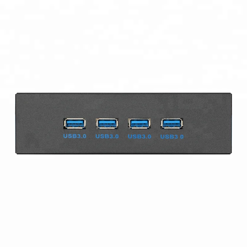 4 порта USB 3 0 Hub 5 25 дюйма пользовательский компьютерный Чехол передняя панель