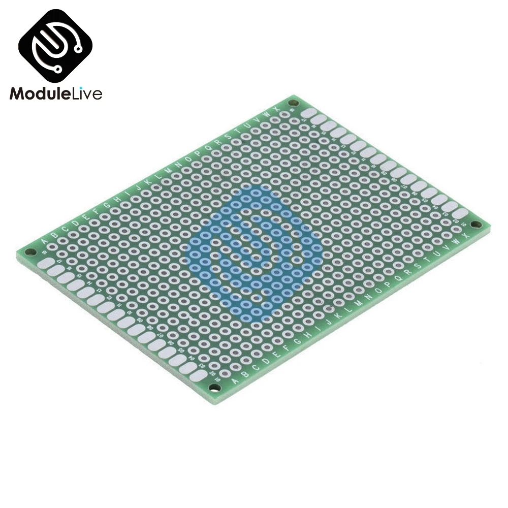 10PCS Double Dual Side Prototype PCB nned Universal Breadboard 5x7 cm 50mmx70mm | Инструменты