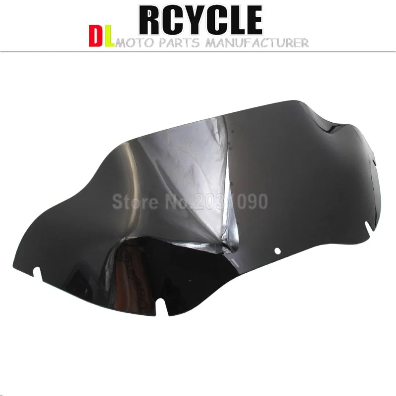 Мотоцикл прозрачный ПВХ 9 &quotЛобовое стекло ветровое для Harley Touring Road Glide FLTR 1998-2013 |