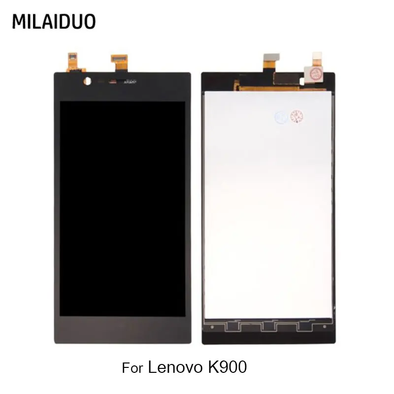ЖК дисплей для Lenovo K900 сенсорный экран дигитайзер стекло сенсор полная сборка