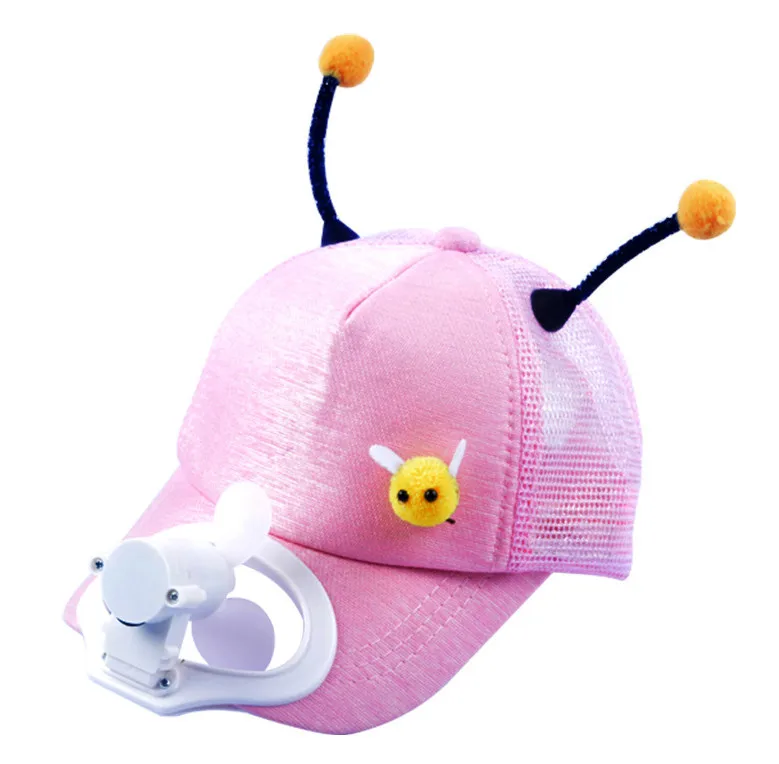 SAGACE Очаровательная Детская летняя бейсбольная кепка с вентилятором