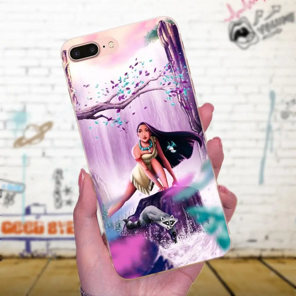 Мультфильм Pocahontas аниме для Xiaomi Redmi Note 2 3 3S 4 4A 4X 5 5A 6 6A Pro Plus ТПУ Новая мода | Мобильные