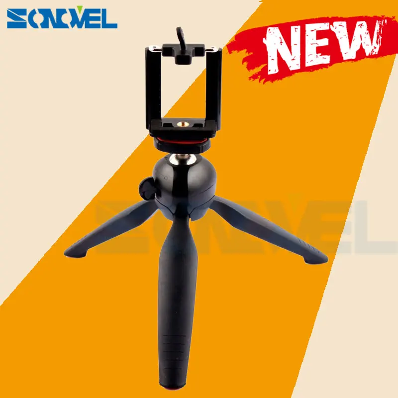 228 Mini Tripod Only Yunteng 228 мини-штатив Triped+ держатель для телефона с зажимом, настольный селфи-штатив+ дистанционный спуск затвора для мини-камеры/мобильного телефона - Цвет: 228 Mini Tripod Only