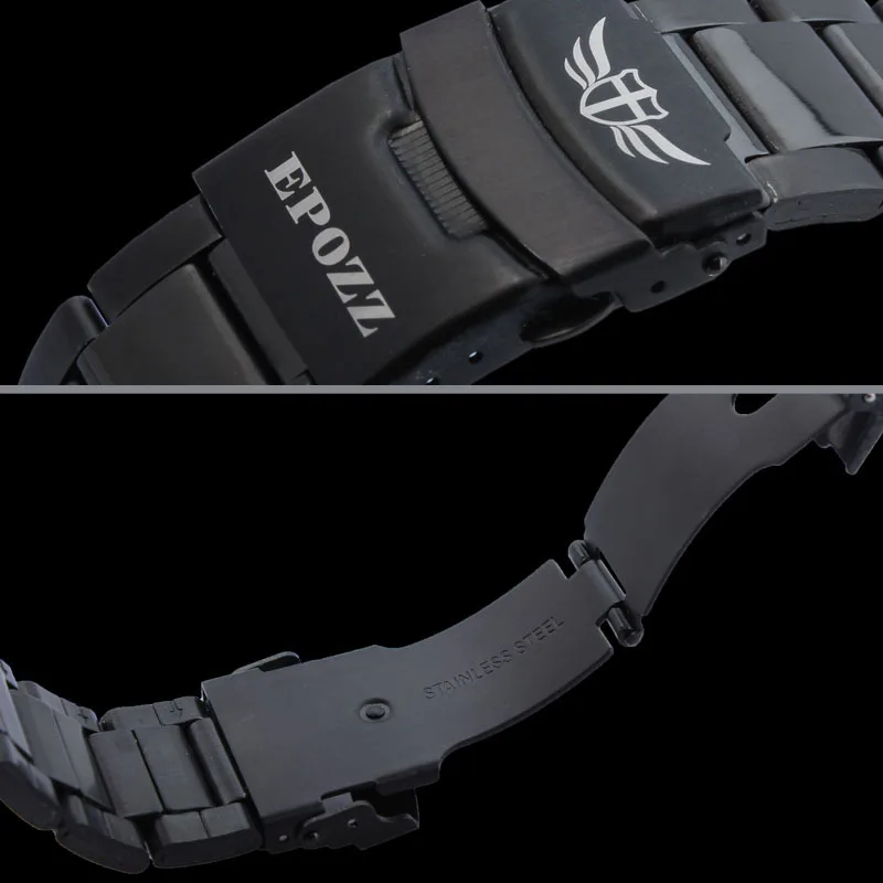 EPOZZ дизайнерские часы водонепроницаемая манера uhren montre sport relogios imporados orologi sportivi uomo