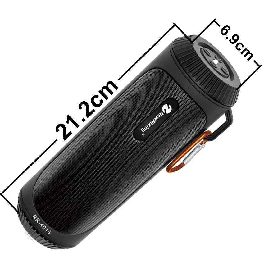 Портативный светодиодный Bluetooth динамик для спорта на открытом