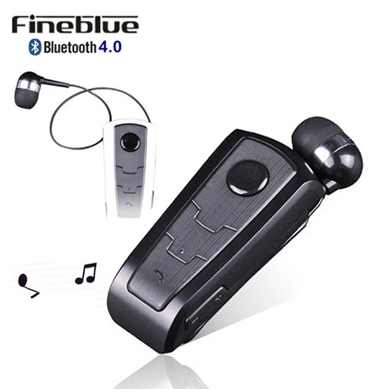 Беспроводная гарнитура Fineblue F910 100% оригинал Bluetooth V4.0 вибрирующее оповещение износ