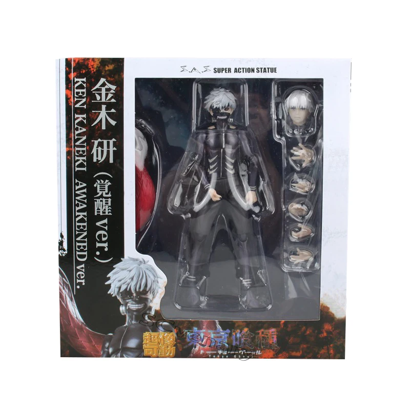 Аниме Токио вурдалак Kaneki Кен аниме фигурку ПВХ Новая Коллекция Цифры игрушки