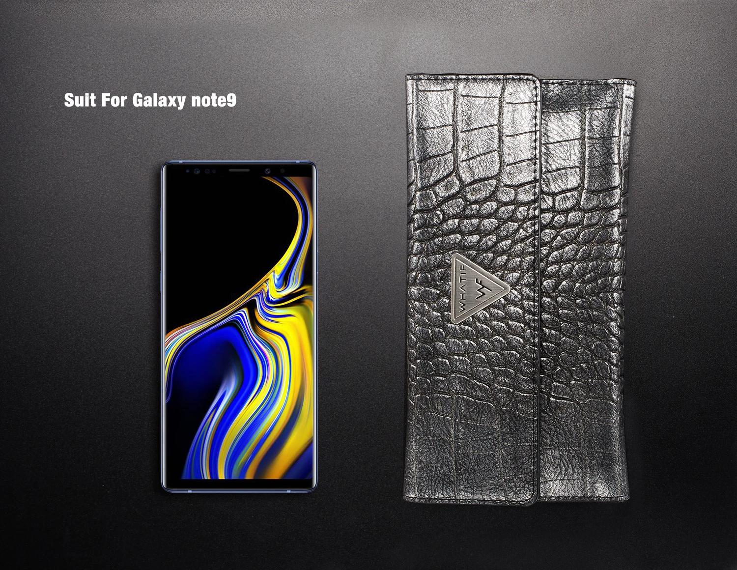 WHATIF 6,5 дюймов Универсальный чехол для телефона, сумка, чехол для SAMSUNG Note 10 9 Iphone XS Max 8 Plus, кошелек из крокодиловой кожи со слотом для карт