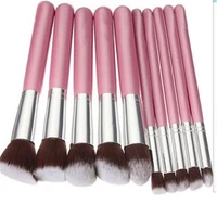 10pcsset professional makeup brushes setkit de pinceis make up brush maleta de maquiagen for women girl lady