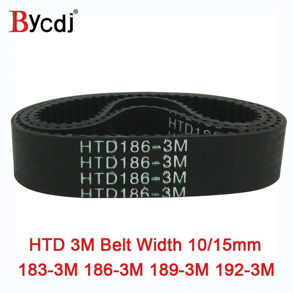 Зубчатый ремень Arc HTD 3M длина = 183 186 189 192 ширина 6 15 мм Teeth61 62 63 64 HTD3M синхронный пульт 3
