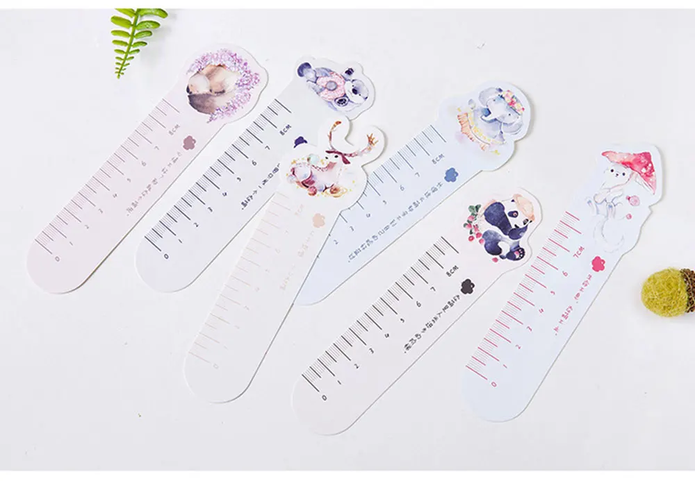 30 шт./кор. милые наивные с животными из мультфильма бумажные закладки kawaii Детские Канцелярские Jack школьной papelaria подарки для детей