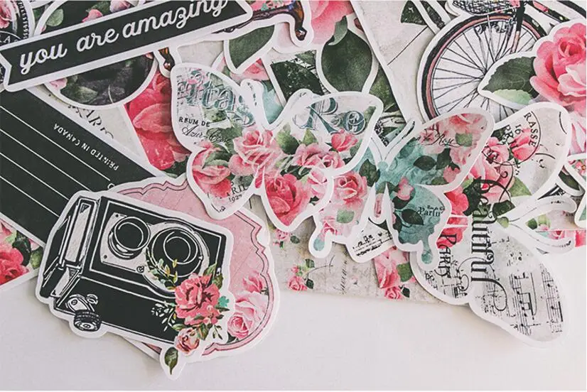 Винтаж письмо наклейки для скрапбукинга DIY Кореи kawaii серии альбом журнал Happy planner этикетка Изделия декоративные Стикеры пакет