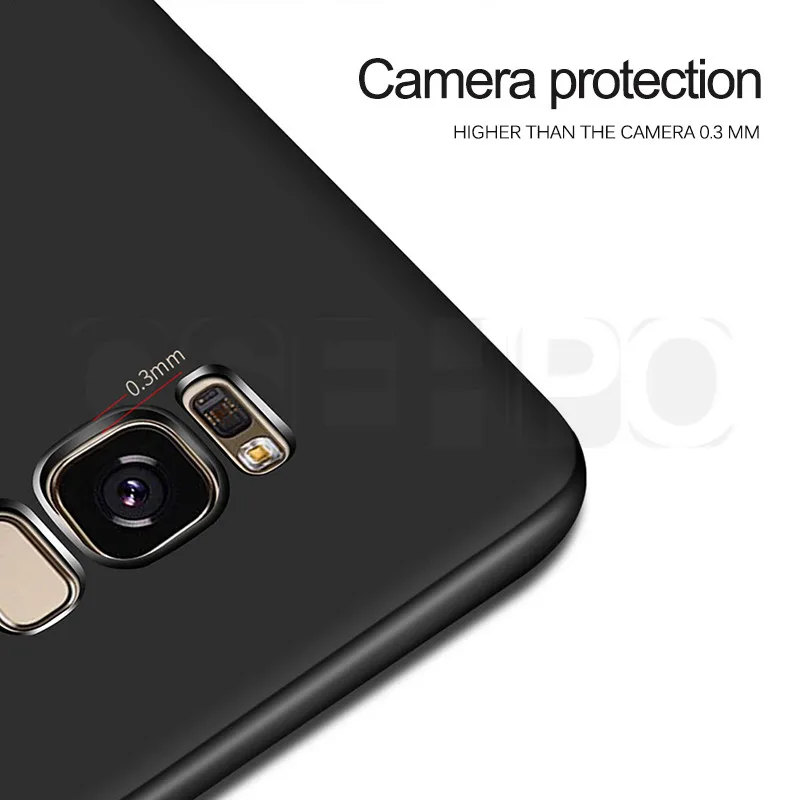 Ультратонкий матовый чехол для Samsung Galaxy S9 S8 Plus S7 edge Note 9 жесткий защитный чехол для samsung S8 S9 Plus S6 edge Note 8