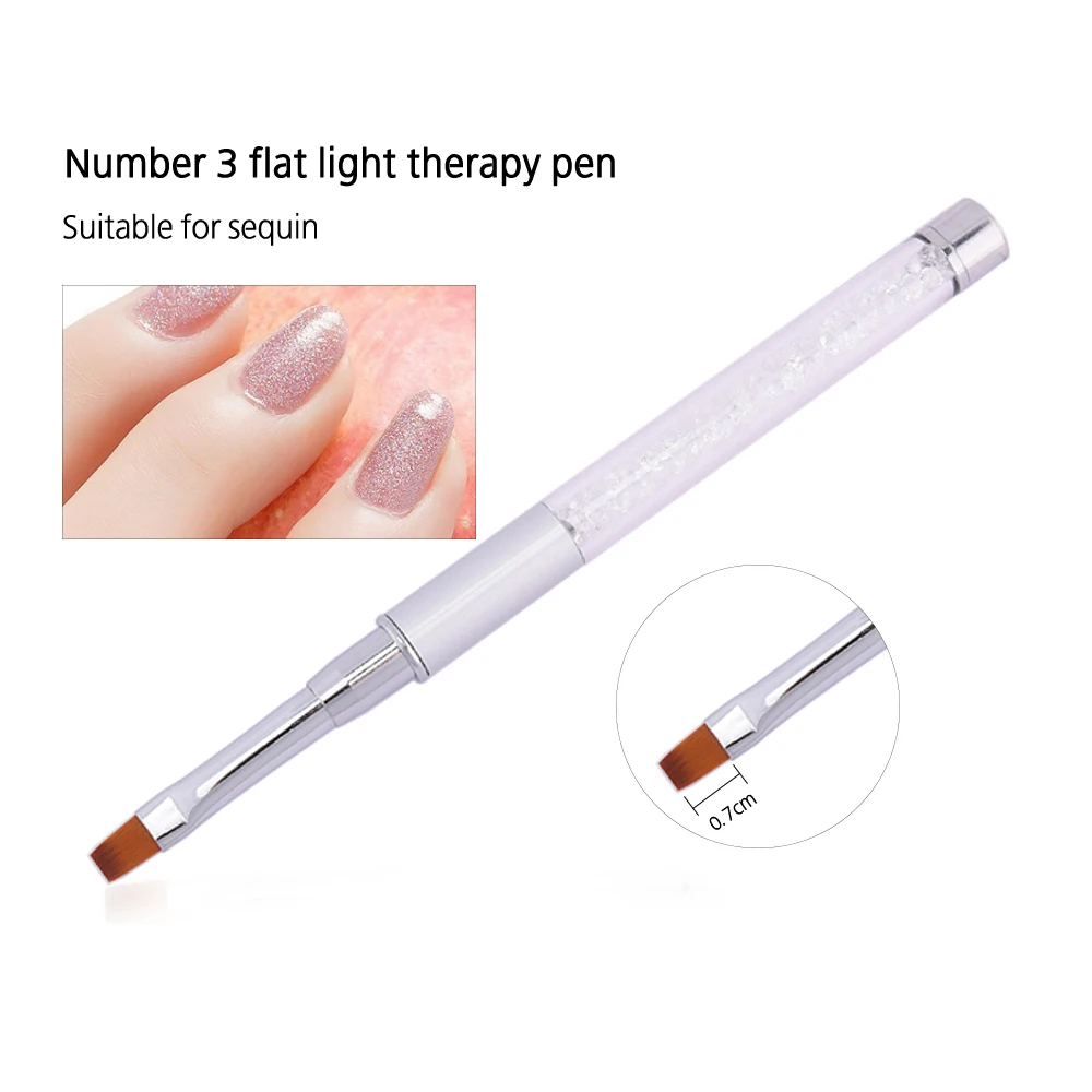 ROSALIND дизайн ногтей акриловая ручка УФ гель щетка для Рисование линий наконечники