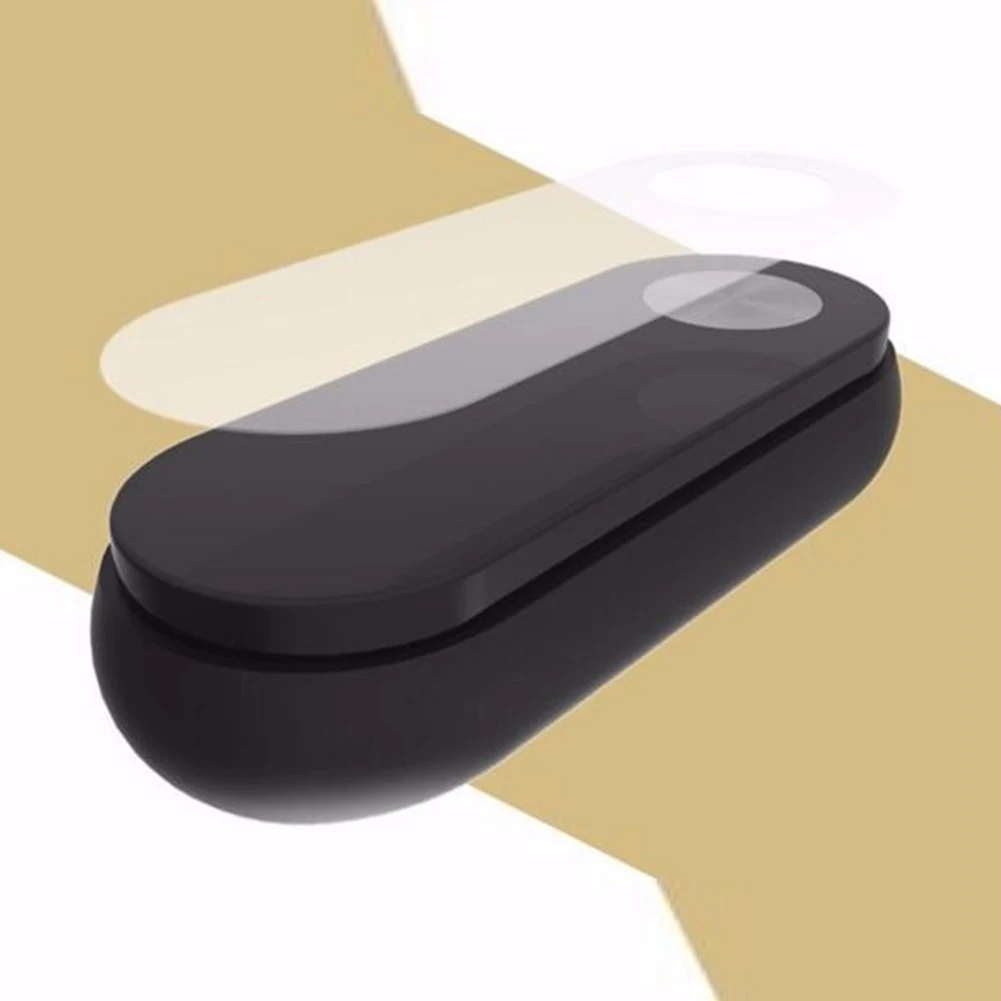 2 шт./компл. Защитные пленки для Xiaomi Mi Band с влажной салфеткой 37x12 мм Защитная пленка