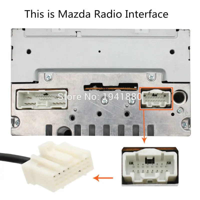 DOXINGYE 3,5 мм Aux-in радио цифровой cd-чейнджер адаптер MP3-плеер для Mazda 2 3 5 Miata MX5 MPV интерфейс CD качество звука