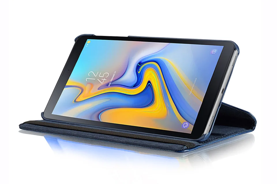 360 складной чехол для Samsung Galaxy Tab A 10,5 T590 T595 SM-T590 стиль Litchi кожаный откидной Чехол С Откидывающейся Крышкой и подставкойtscase