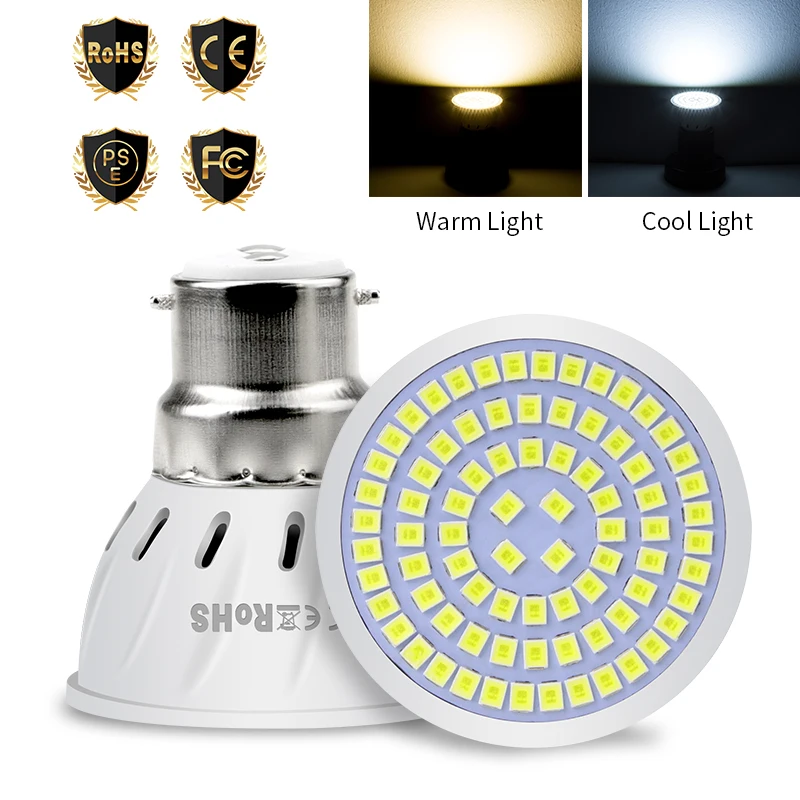 

E27 Spotlight Bulb Led GU10 Lamp Corn Bulb E14 2835 220V MR16 Led 3W 5W 7W B22 Spot Light gu5.3 Energy Saving Lighting for Home