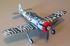 DIY Бумажная модель 1:33 Focke-Wulf 190 F8, немецкий самолет-боец Второй мировой войны, сборка, ручная работа, 3D игра-головоломка, детская игрушка