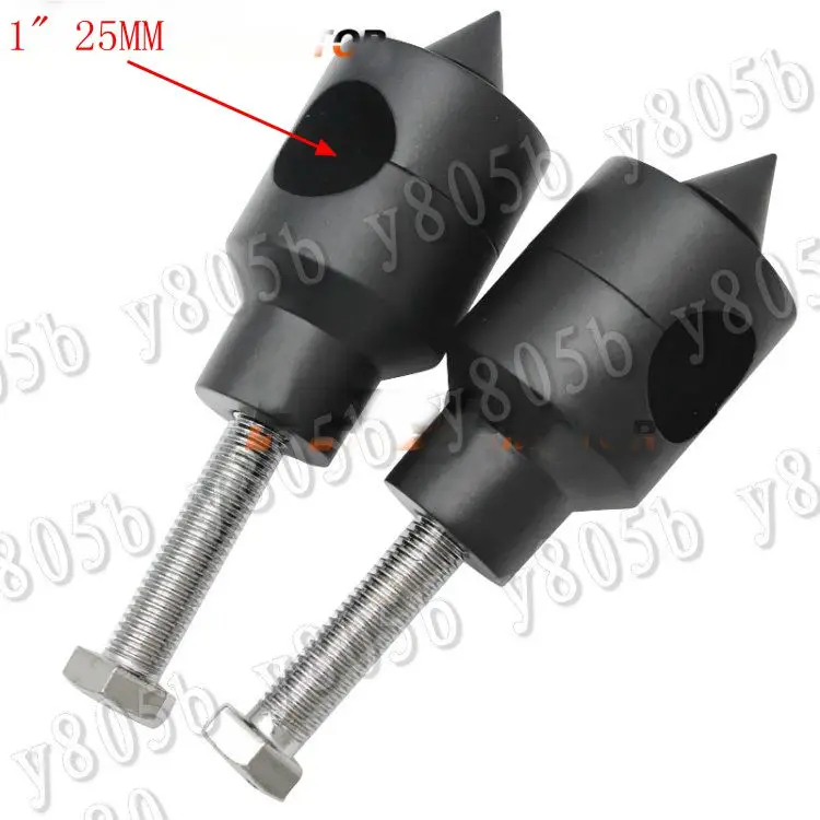 Черные ручки 2 5 дюйма для Yamaha VStar 400 650 1100 1300 Virago Xv 250 535 750 Road Star измельчитель на