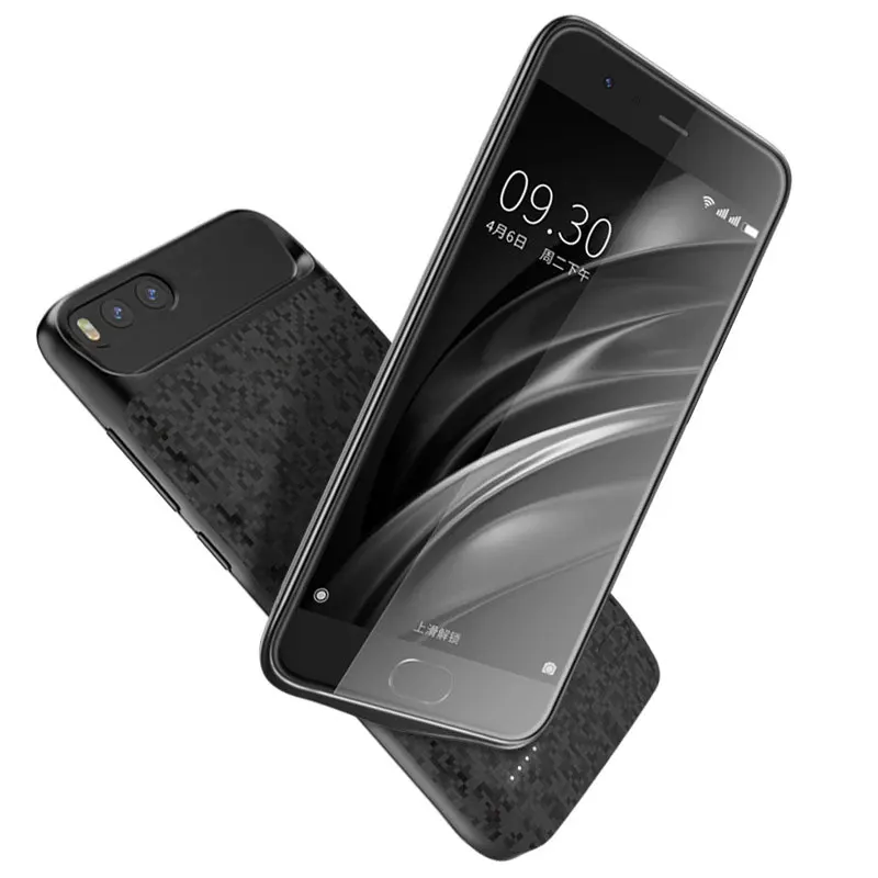 5500 мАч портативный чехол для аккумулятора Мощность банк зарядки Xiaomi mi6 Внешнее