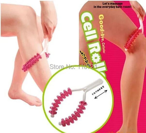 Лидер продаж 1 шт. сотовый роликовый массажер ролика для похудения ног ролик рук