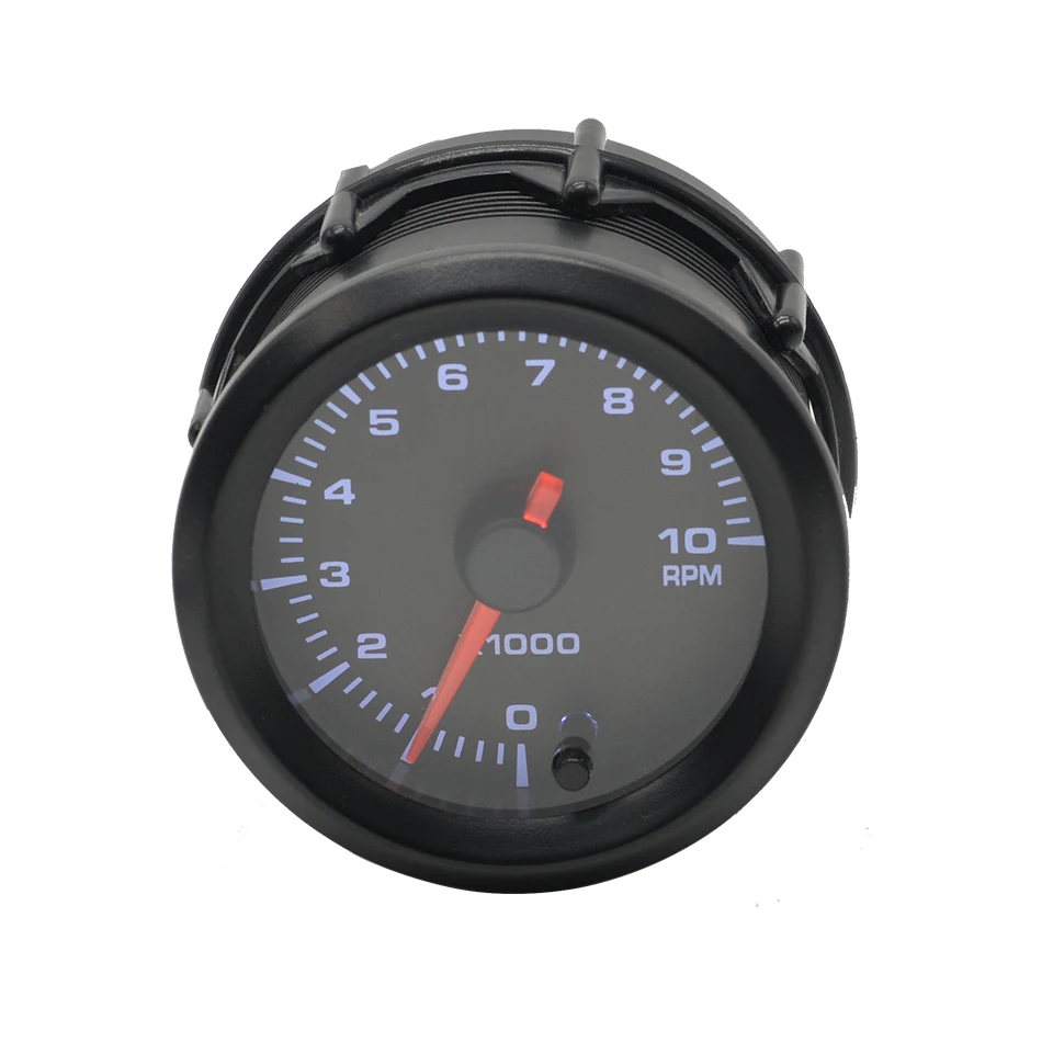 Dragon gauge " 52 мм Высокоскоростной шаговый двигатель 7 цветов светодиодный Тахометр для автомобиля с подсветкой 0-10000 об/мин